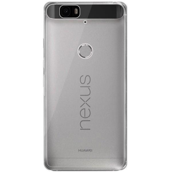 Ploniausias TPU skaidrus dėklas - pilkas (Nexus 6P)