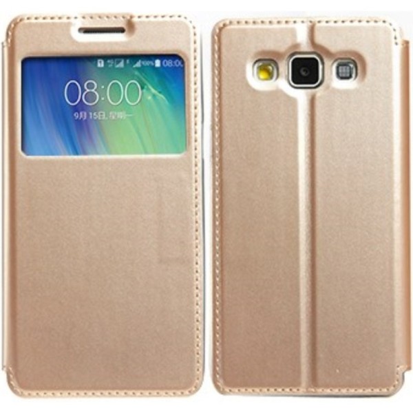 „Kalaideng“ Sun atverčiamas dėklas - auksinis (Galaxy A5 2015)