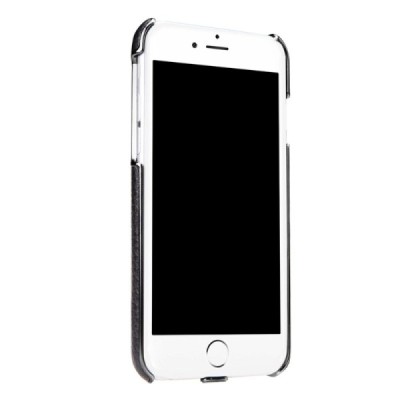 Nillkin N-JARL Apple iPhone 6 (6s) juodas odinis dėklas su belaidžio (Qi Wireless) įkrovimo funkcija / Priedai.lt