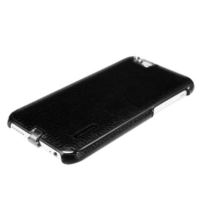 Nillkin N-JARL Apple iPhone 6 (6s) juodas odinis dėklas su belaidžio (Qi Wireless) įkrovimo funkcija / Priedai.lt