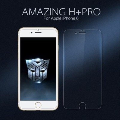 Apple iPhone 6 (6s) „Nillkin“ Amazing H+ Pro Tempered Glass sustiprintos apsaugos apsauginis ekrano stiklas 0.2 mm / Priedai.lt