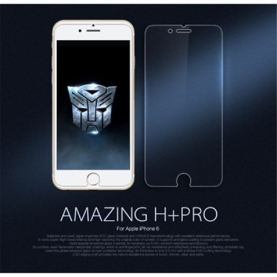 Apple iPhone 6 (6s) „Nillkin“ Amazing H+ Pro Tempered Glass sustiprintos apsaugos apsauginis ekrano stiklas 0.2 mm / Priedai.lt