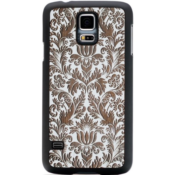 „Crafted Cover“ natūralaus medžio dėklas - Gėlynas (Galaxy S5 / S5 Neo)