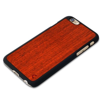 Apple iPhone 6 (6s) „Crafted Cover“ natūralaus medžio dėklas (Padauk) / Priedai.lt