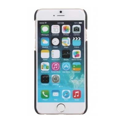 „Guess“ Clark Collection odinis Apple iPhone 6 (6s) juodas dėklas - dangtelis / Priedai.lt