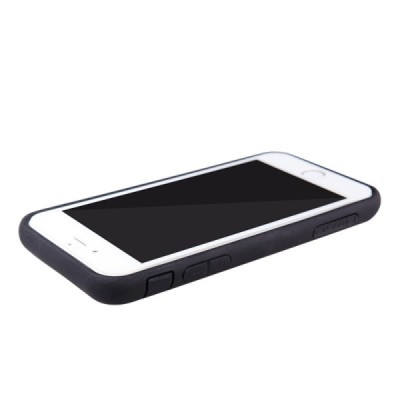 Nillkin Super Power Apple iPhone 6 (6s) juodas odinis dėklas su belaidžio (Qi Wireless) įkrovimo funkcija / Priedai.lt