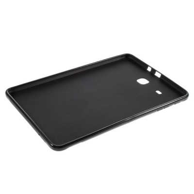 Samsung Galaxy Tab E 9.6 T560 kieto silikono TPU juodas dėklas - nugarėlė / Priedai.lt