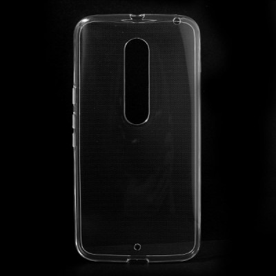 Motorola Moto X Style kieto silikono TPU skaidrus dėklas - nugarėlė / Priedai.lt