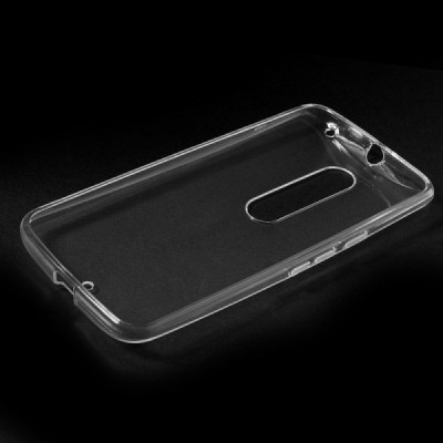 Motorola Moto X Style kieto silikono TPU skaidrus dėklas - nugarėlė / Priedai.lt