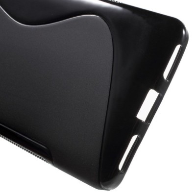 Huawei Honor 7 kieto silikono TPU juodas dėklas - nugarėlė / Priedai.lt