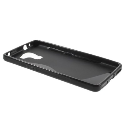 Huawei Honor 7 kieto silikono TPU juodas dėklas - nugarėlė / Priedai.lt