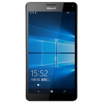 Microsoft Lumia 950 XL Nillkin Frosted Shield juodas plastikinis dėklas + apsauginė ekrano plėvelė / Priedai.lt