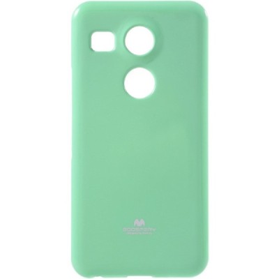 LG Nexus 5X Mercury mėtinis kieto silikono TPU dėklas - nugarėlė / Priedai.lt