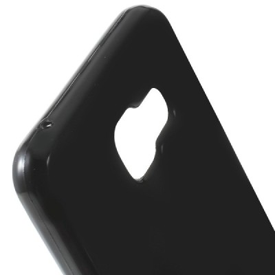 Samsung Galaxy A5 (2016) A510 Mercury juodas kieto silikono TPU dėklas - nugarėlė / Priedai.lt