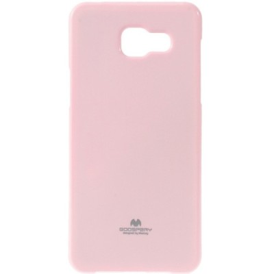 Samsung Galaxy A5 (2016) A510 Mercury šviesiai rožinis kieto silikono TPU dėklas - nugarėlė / Priedai.lt