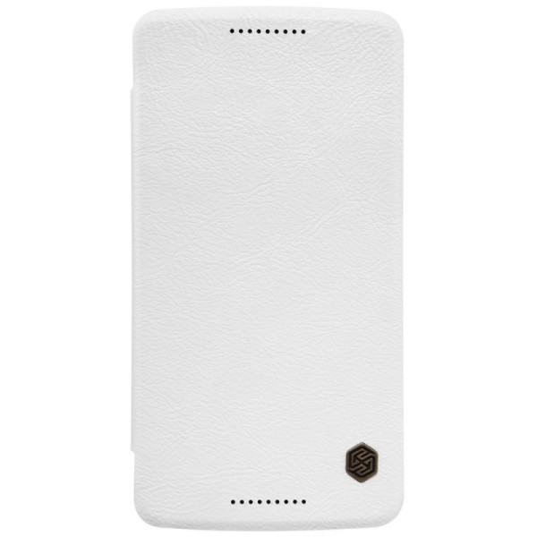 „Nillkin“ Qin atverčiamas dėklas - baltas (Moto X Play)