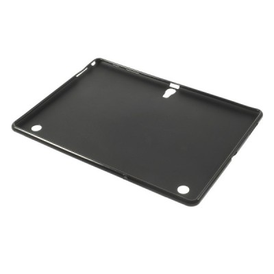Samsung Galaxy Tab S 10.5 (T805, T800) kieto silikono TPU juodas dėklas - nugarėlė / Priedai.lt
