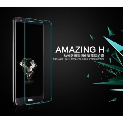 LG G2 D802 „Nillkin“ H Tempered Glass sustiprintos apsaugos apsauginis ekrano stiklas 0.33 mm / Priedai.lt