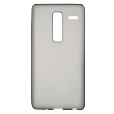 LG Zero (H650E) kieto silikono TPU skaidrus pilkas dėklas - nugarėlė / Priedai.lt