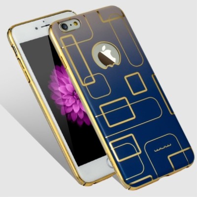 Apple iPhone 6 (6s) „JLW“ Color Palette dangiškas su auksiniais apvadais elegantiškas plastikinis dėklas / Priedai.lt