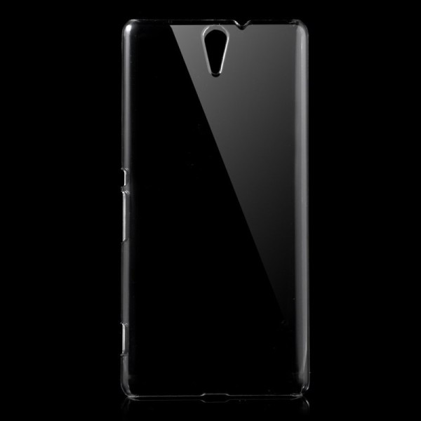 Plastikinis dėklas - skaidrus (Xperia C5 Ultra)