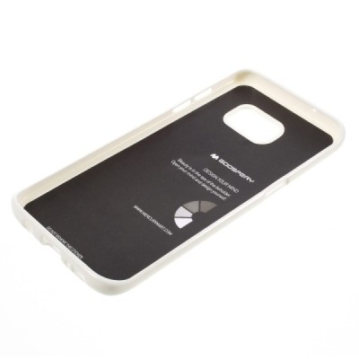 Samsung Galaxy S7 Edge (G935) Mercury baltas kieto silikono tpu dėklas - nugarėlė / Priedai.lt