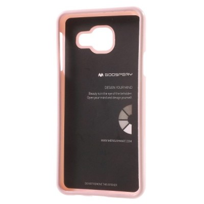 Samsung Galaxy A3 (2016) šviesiai rožinis Mercury kieto silikono (TPU) dėklas / Priedai.lt