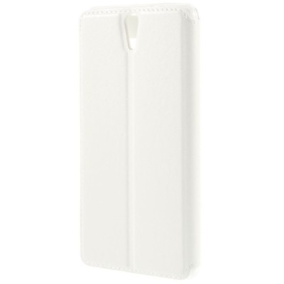 Roar Noble atverčiamas Sony Xperia C5 Ultra baltas odinis dėklas / Priedai.lt
