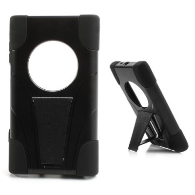 „Plasto“ Defender juodas Nokia Lumia 1020 dėklas (dėkliukas) / Priedai.lt