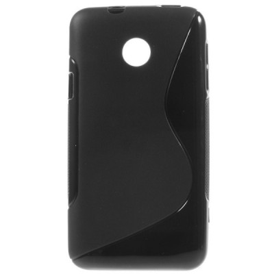 Huawei Ascend Y330 kieto silikono TPU juodas dėklas - nugarėlė / Priedai.lt