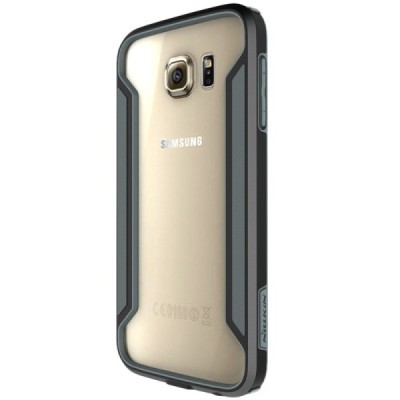 Samsung Galaxy S6 Nillkin Slim rėmelis (kraštų apvadas, bamperis) - juodas / Priedai.lt