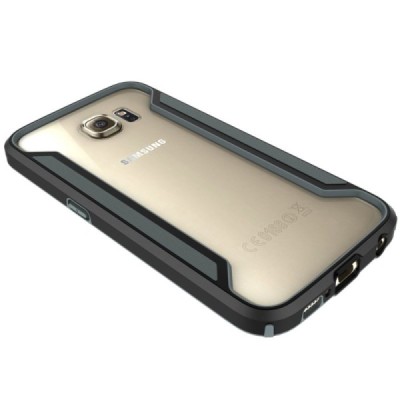 Samsung Galaxy S6 Nillkin Slim rėmelis (kraštų apvadas, bamperis) - juodas / Priedai.lt
