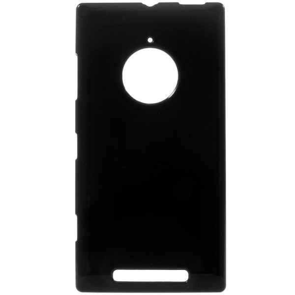 Kieto silikono (TPU) dėklas - juodas (Lumia 830)