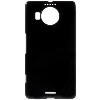 Nokia Lumia 950 XL kieto silikono TPU juodas dėklas - nugarėlė / Priedai.lt