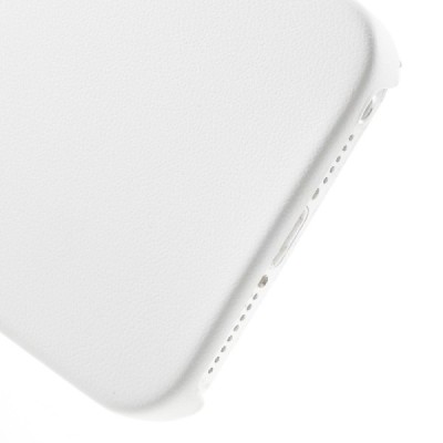 Apple iPhone SE (5, 5s) baltas odinis Slim Leather itin plonas dėklas - nugarėlė / Priedai.lt