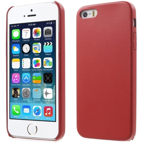 „Slim Leather“ dėklas - raudonas (iPhone 5 / 5S / SE 2016)