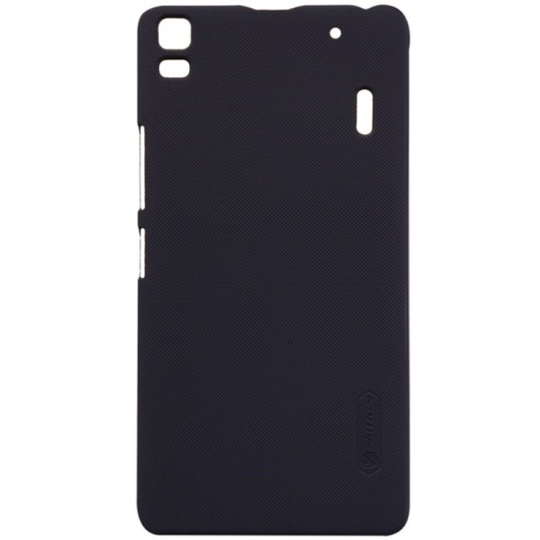 „Nillkin“ Frosted Shield dėklas - juodas + apsauginė ekrano plėvelė (K3 Note)