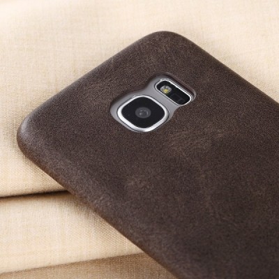 „X-Level“ Vintage Samsung Galaxy S7 Edge G935F rudas odinis dėklas - nugarėlė / Priedai.lt