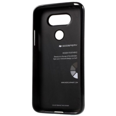 LG G5 (H850) juodas Mercury kieto silikono (TPU) dėklas / Priedai.lt