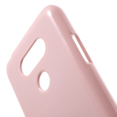 LG G5 (H850) šviesiai rožinis Mercury kieto silikono (TPU) dėklas / Priedai.lt
