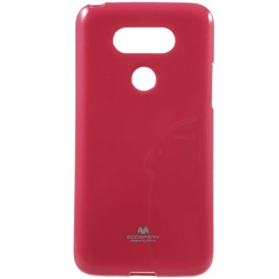 LG G5 (H850) tamsiai rožinis Mercury kieto silikono (TPU) dėklas / Priedai.lt