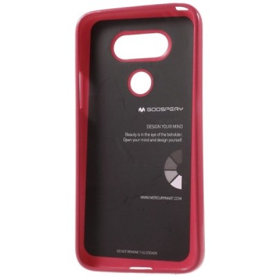 LG G5 (H850) tamsiai rožinis Mercury kieto silikono (TPU) dėklas / Priedai.lt