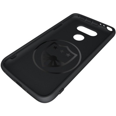 Sustiprintos apsaugos LG G5 H850 juodas kieto silikono (TPU) ir plastiko dėklas / Priedai.lt