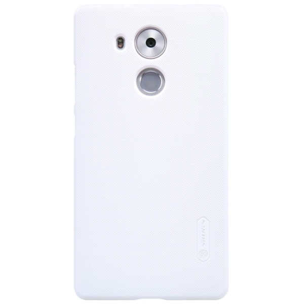 „Nillkin“ Frosted Shield dėklas - baltas + apsauginė ekrano plėvelė (Mate 8)