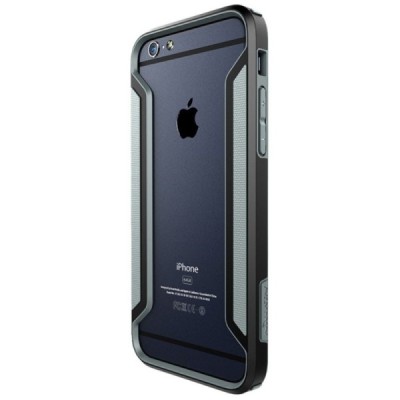 Apple iPhone 6s (6) Nillkin Slim rėmelis (kraštų apvadas, bamperis) - juodas / Priedai.lt