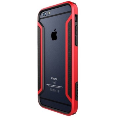 Apple iPhone 6s (6) Nillkin Slim rėmelis (kraštų apvadas, bamperis) - raudonas / Priedai.lt