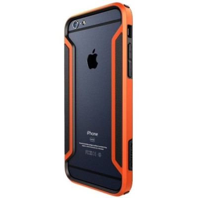 Apple iPhone 6s (6) Nillkin Slim rėmelis (kraštų apvadas, bamperis) - oranžinis / Priedai.lt