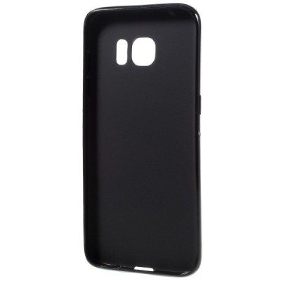 Samsung Galaxy S7 edge G935 kieto silikono TPU juodas dėklas - nugarėlė / Priedai.lt