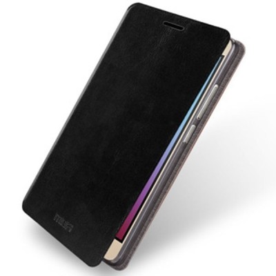 „Mofi“ Rui serijos Huawei Honor 5X juodas odinis atverčiamas dėklas / Priedai.lt