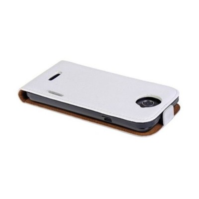 Atverčiamas HTC One X baltas dėklas / Priedai.lt